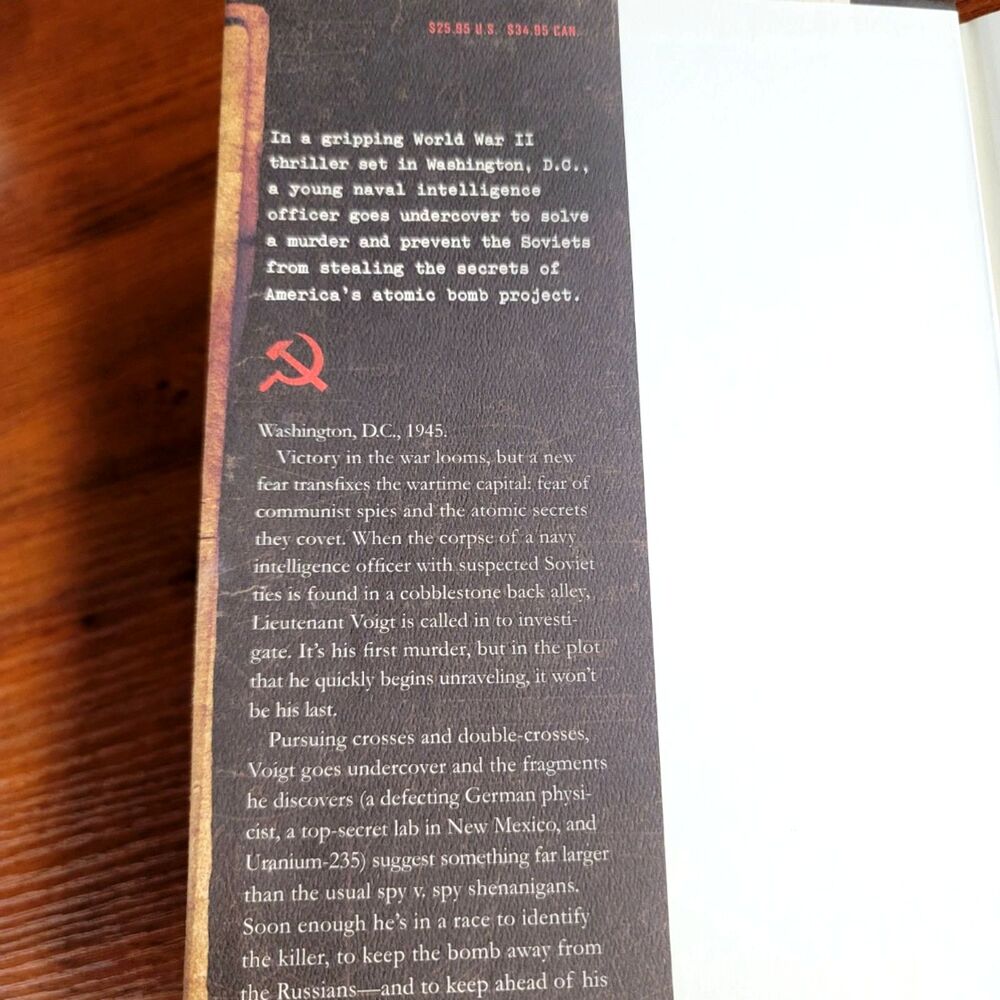 NEW! The Dead Don't Bleed - David Krugler | WWII Spy Thriller - Picture 3 of 6
